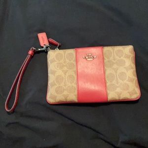 Coach wristlet